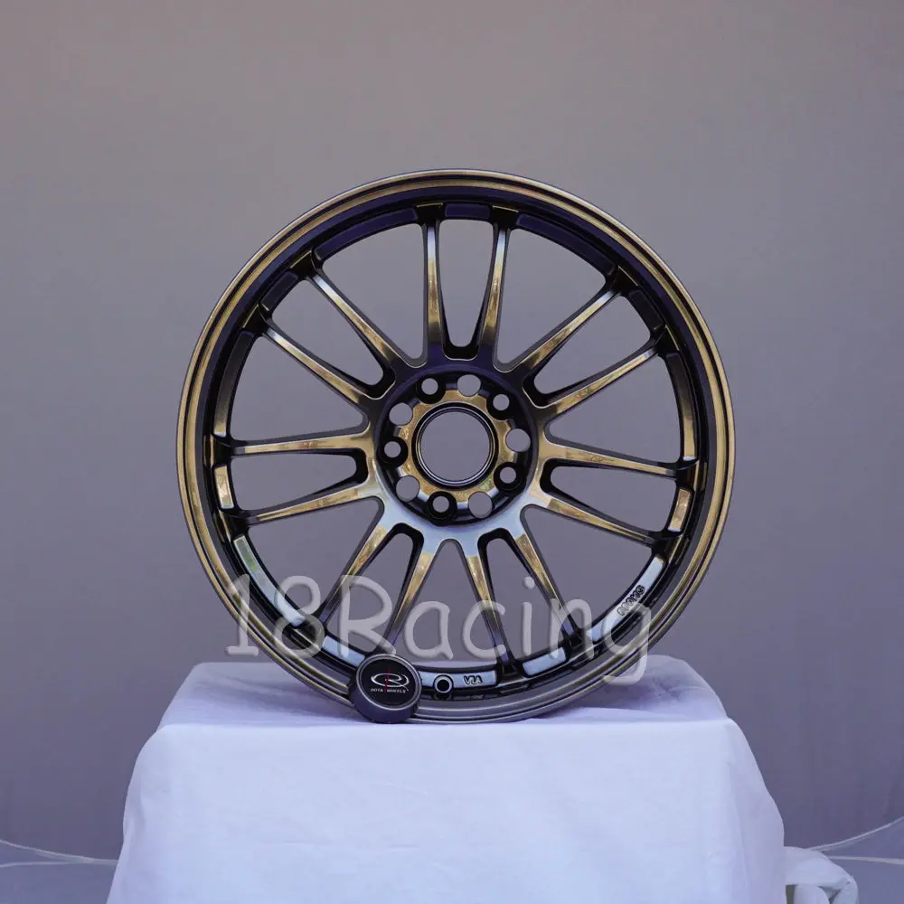 Rota Wheels Svn 1885 5X100 48 73 Hyper Black 1