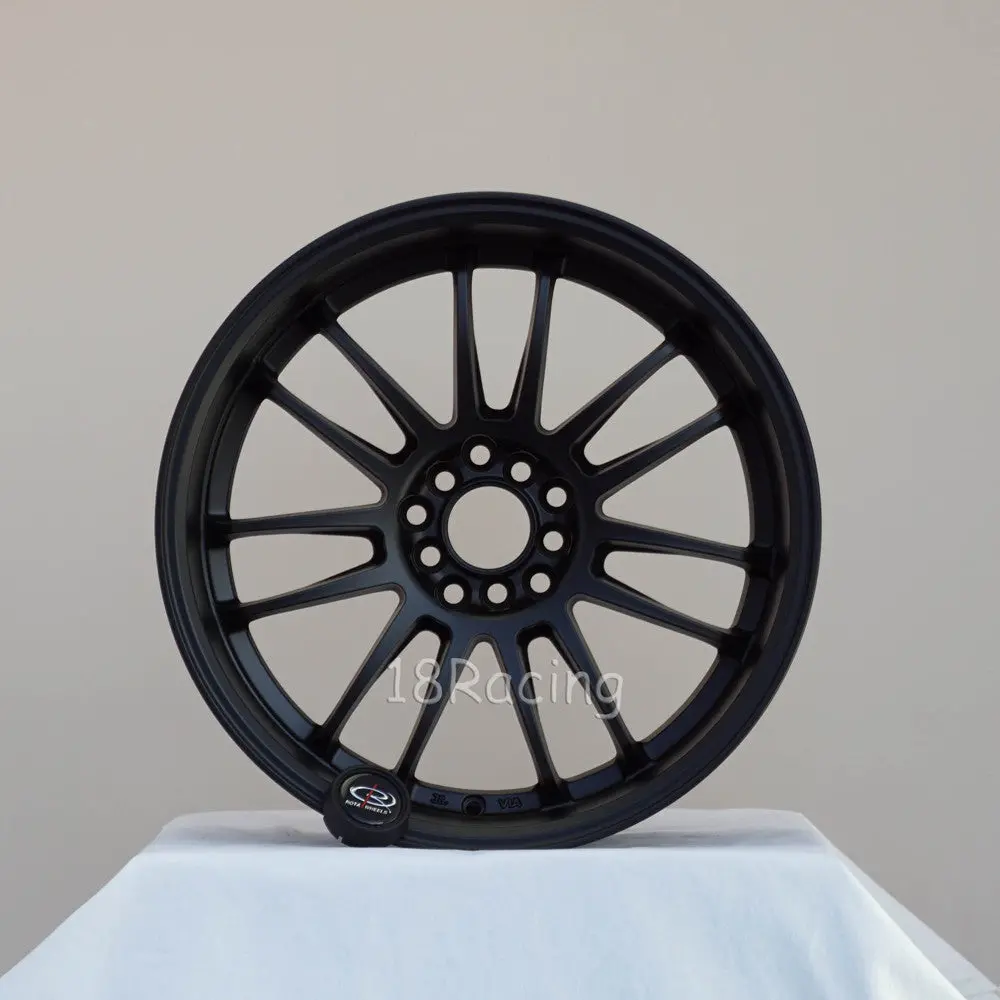 Rota Wheels Svn 1885 5X114.3 48 73 Flat Black 1