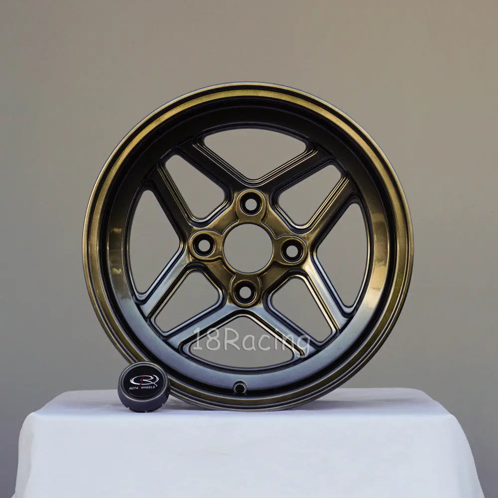 Rota Wheels Tbt 1580 4X114.3 0 73 Hyperblack 1