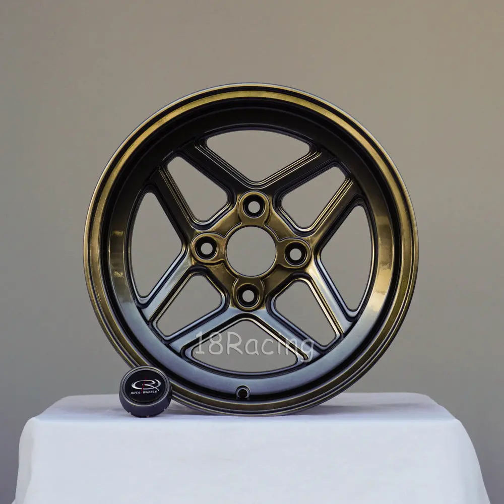 Rota Wheels Tbt 1580 4X100 0 67.1 Hyper Black 1