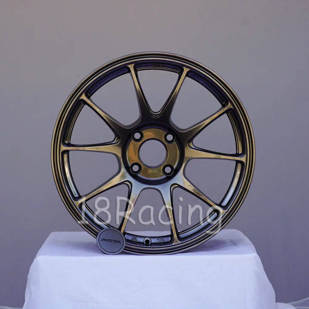 Rota Wheels Titan 1775 4X108 40 63.35 Hyperblack 1
