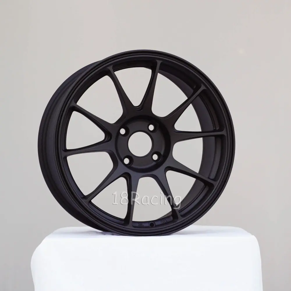 Rota Wheels Titan 1775 4X108 40 73 Flat Black / Satin Black - 16.5 Lbs 1