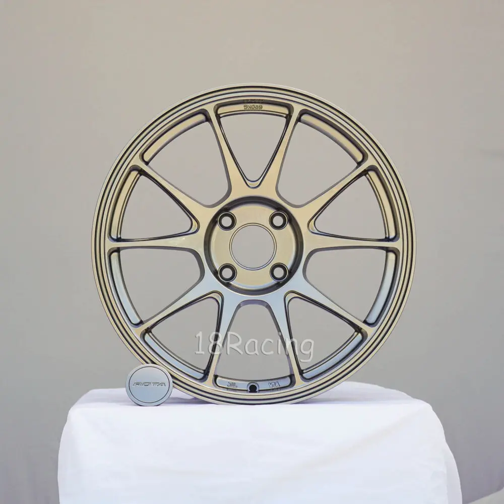 Rota Wheels Titan 1780 4X108 40 73 Steel Grey 1
