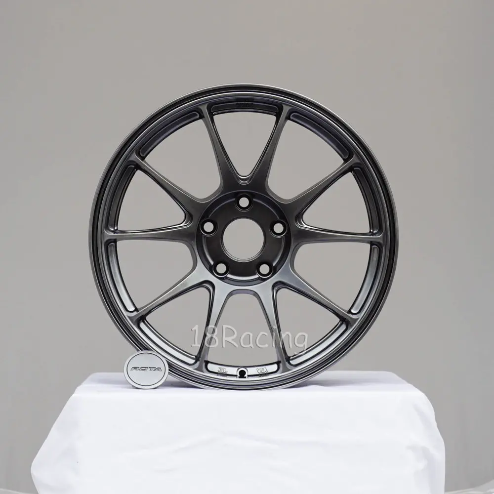 Rota Wheels Titan 1780 5X114.3 48 73 Hyperblack 1