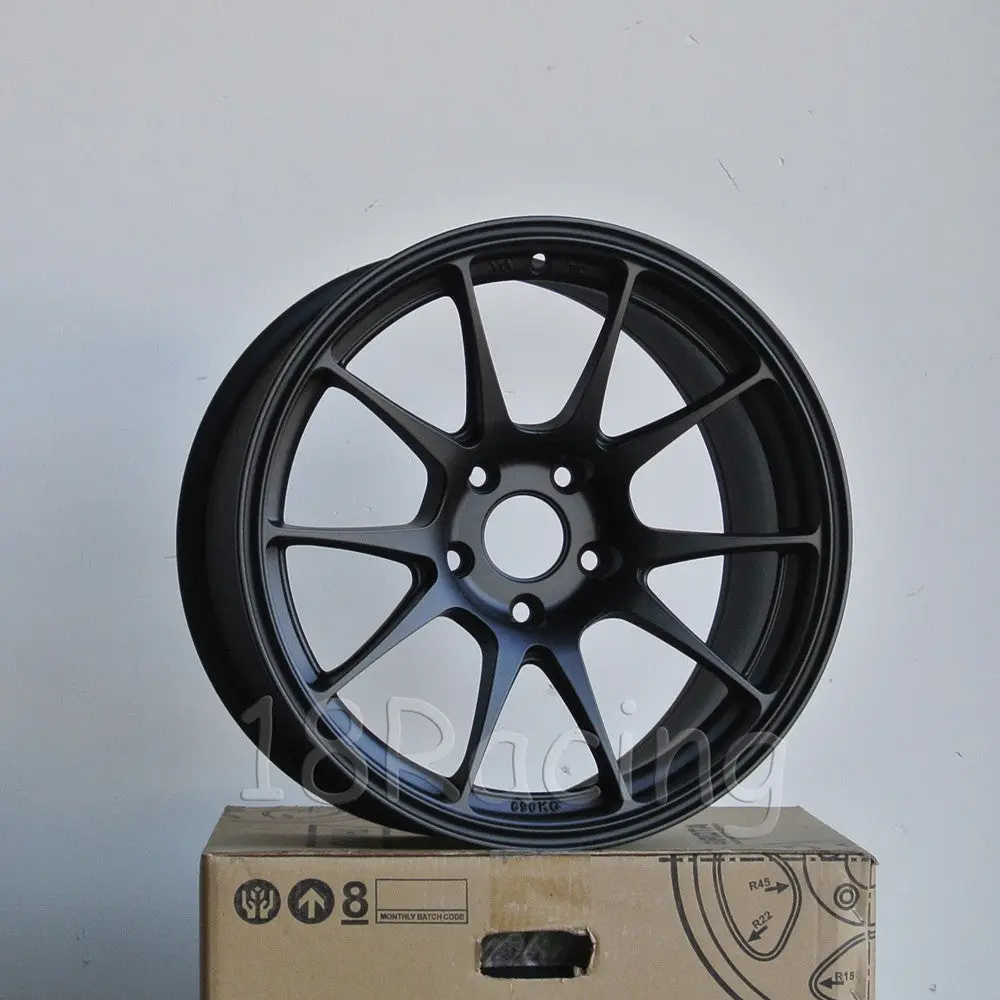 Rota Wheels Titan F 1885 5X114.3 44 73 Flat Black / Satin Black 1