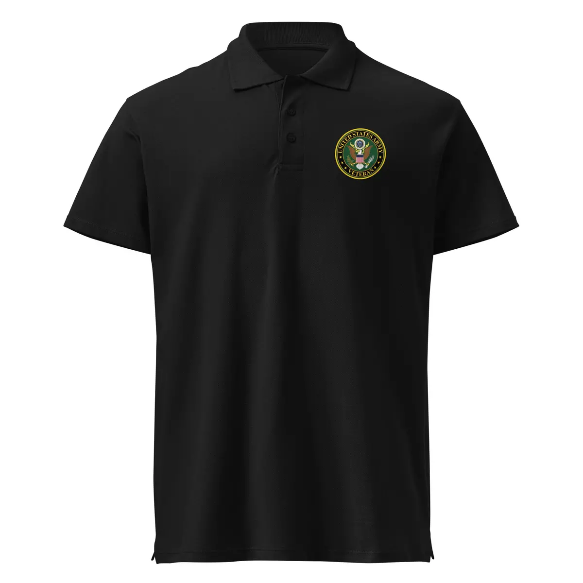 Premium Pique Polo Shirt - Army - Us Army Veteran 1