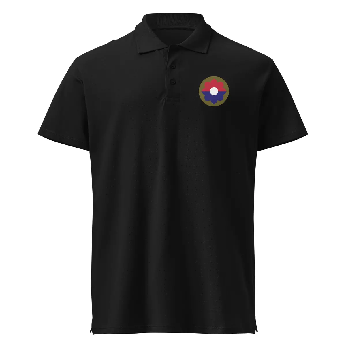 Premium Pique Polo Shirt - Ssi - 9Th Infantry Division Wo Txt X 300 1