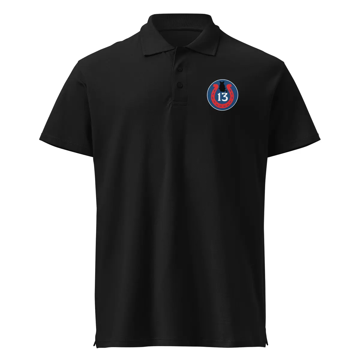 Premium Pique Polo Shirt - Ssi - 13Th Infantry Division - Cat X 300 1