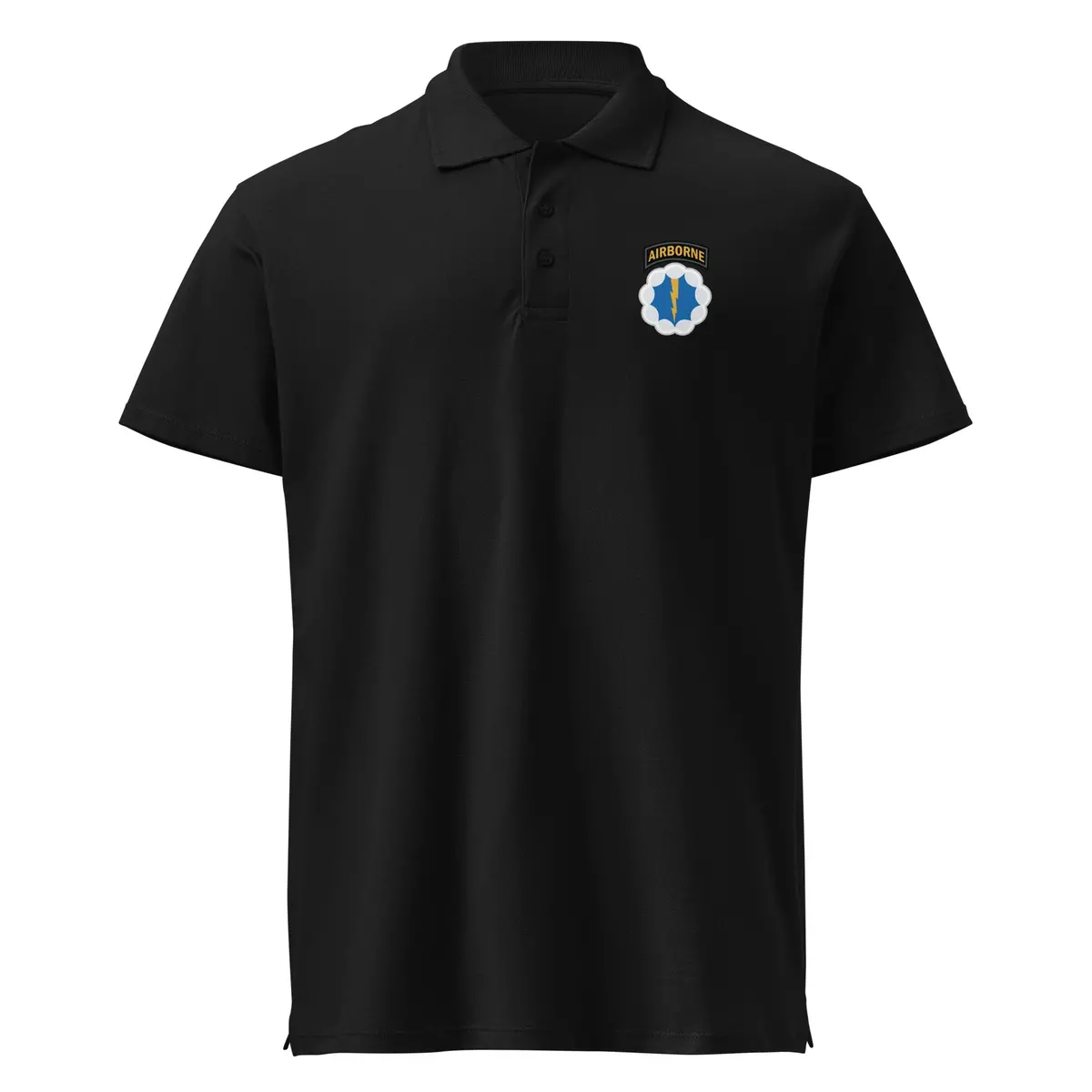 Premium Pique Polo Shirt - Ssi - 9Th Airborne Division - Phantom X 300 1