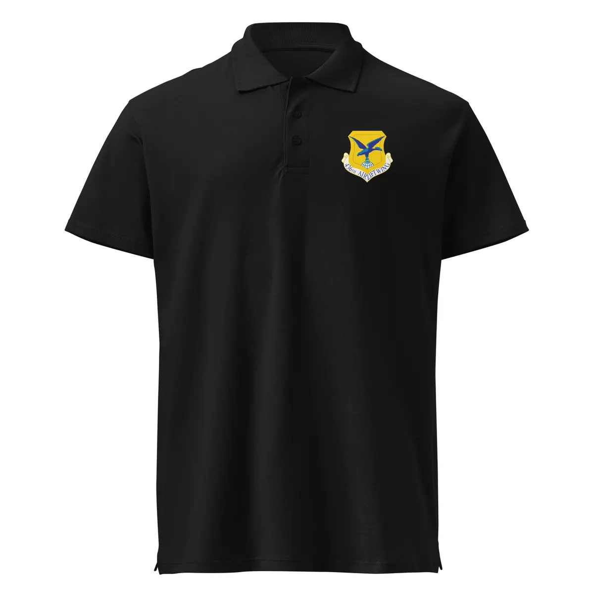 Premium Pique Polo Shirt - Usaf - 436Th Airlift Wing Wo Txt X 300 1