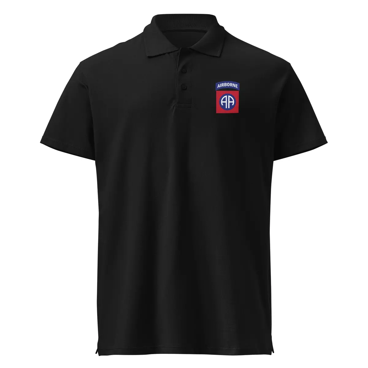 Premium Pique Polo Shirt Ssi - 82D Airborne Division X 300 1