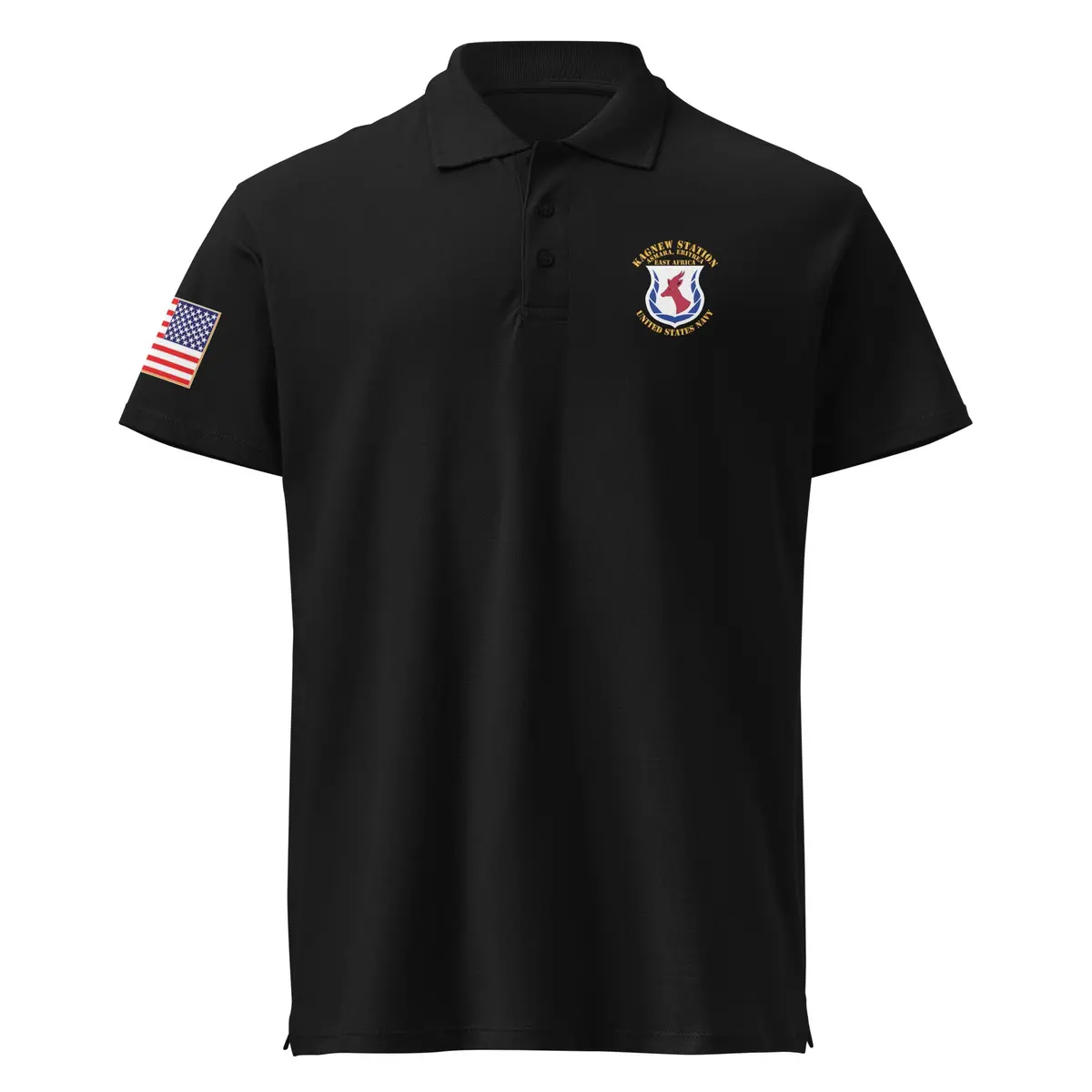 Premium Pique Polo Shirt - Navy - Kagnew Station - Asmara, Eritrea - East Africa X 300 1