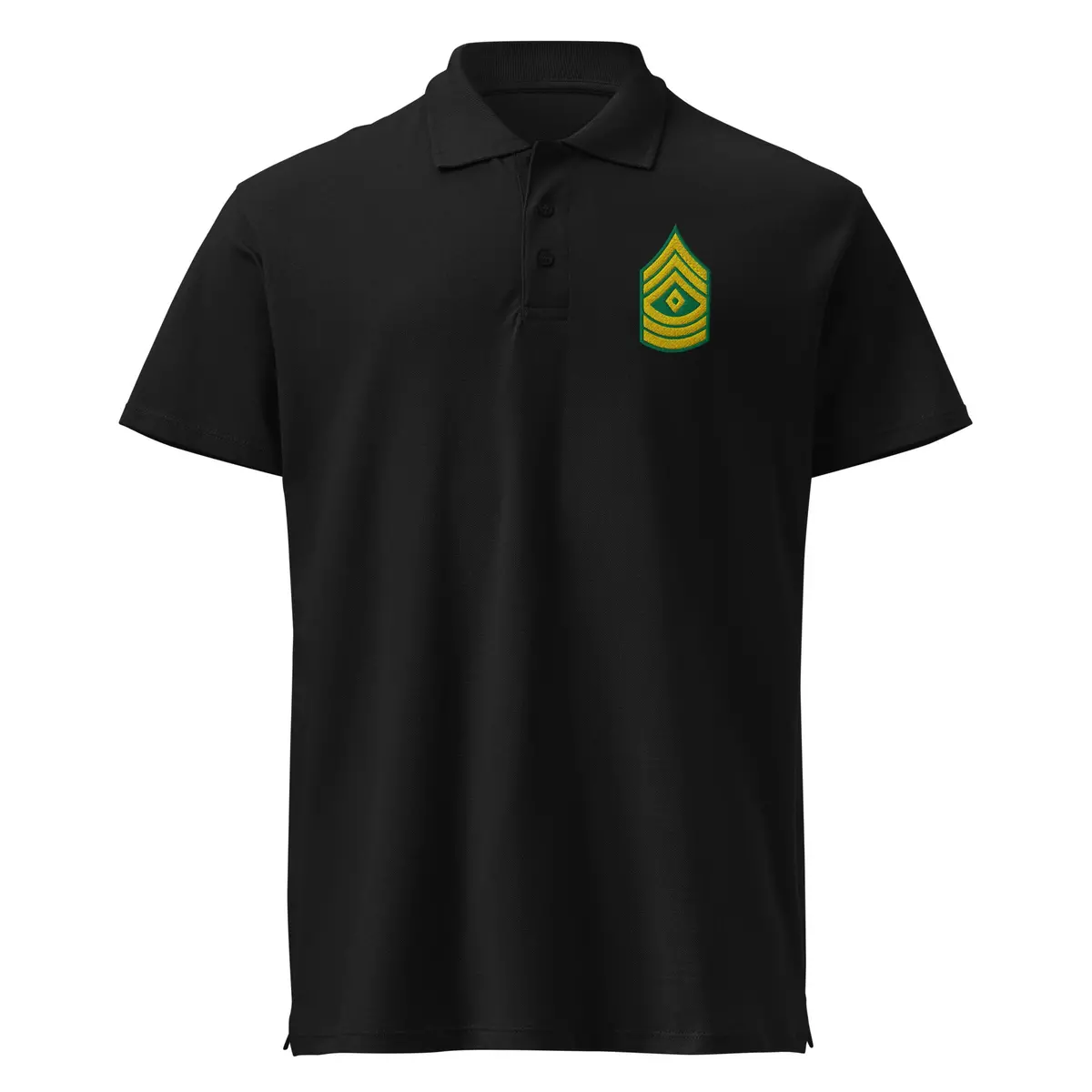 Premium Pique Polo Shirt - Army - First Sergeant E-8 (1Sg) X 300 1