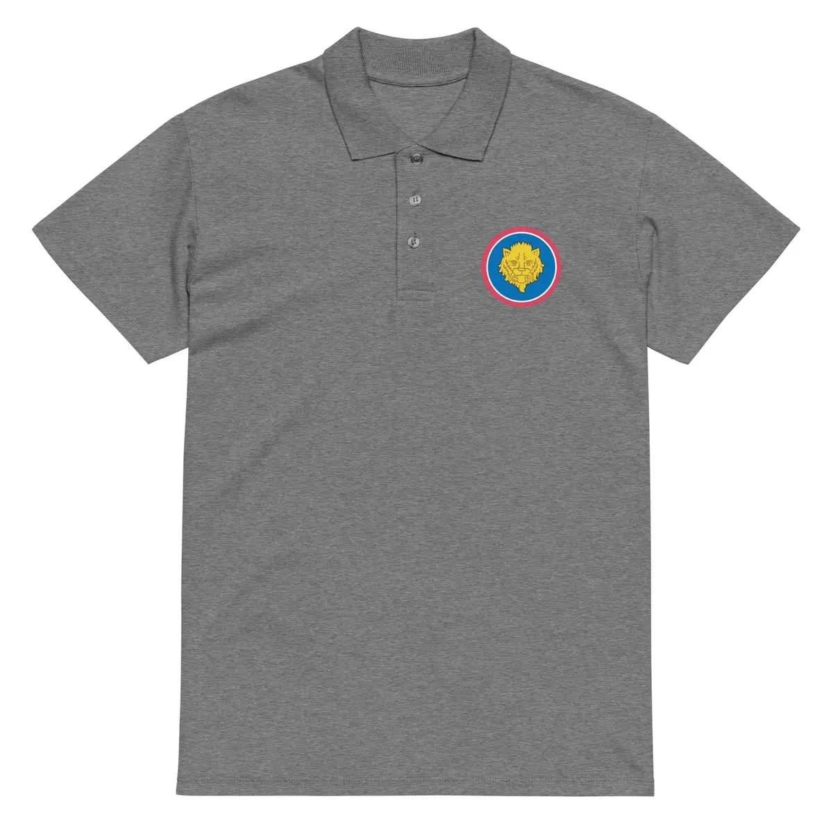 Premium Pique Polo Shirt Featuring 106th Infantry Division Shoulder Sleeve Insignia - Image 9
