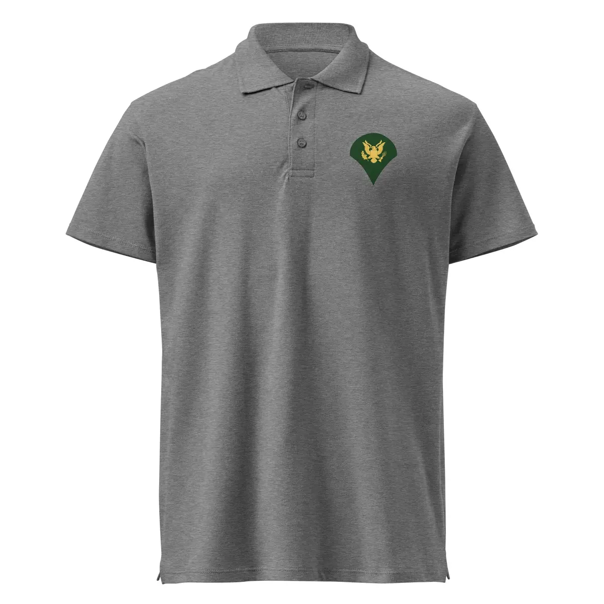 High-Performance Pique Polo Shirt Designed for U.S. Army Specialists (E-4/SP4) - Image 9