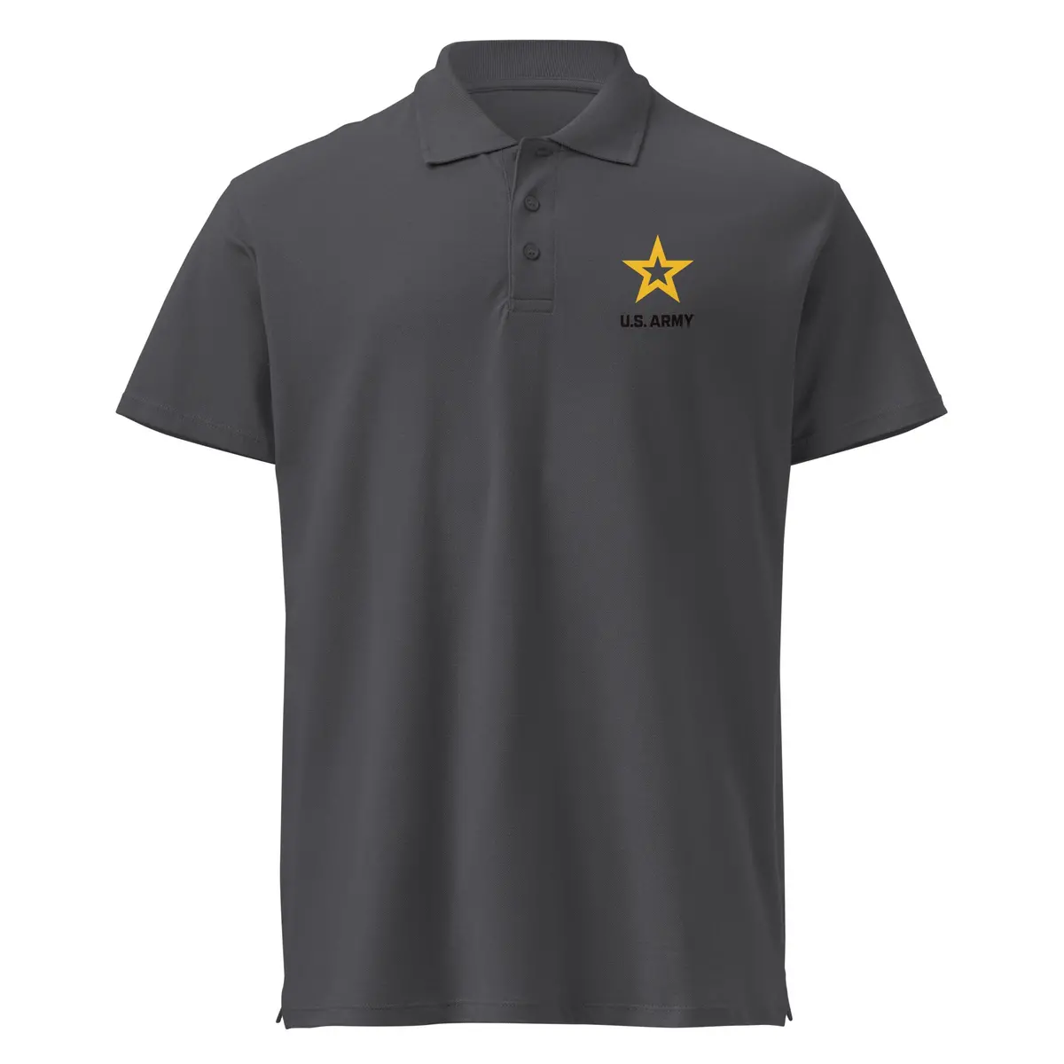Premium Pique Polo Shirt Army Star W Us Army X 300 25