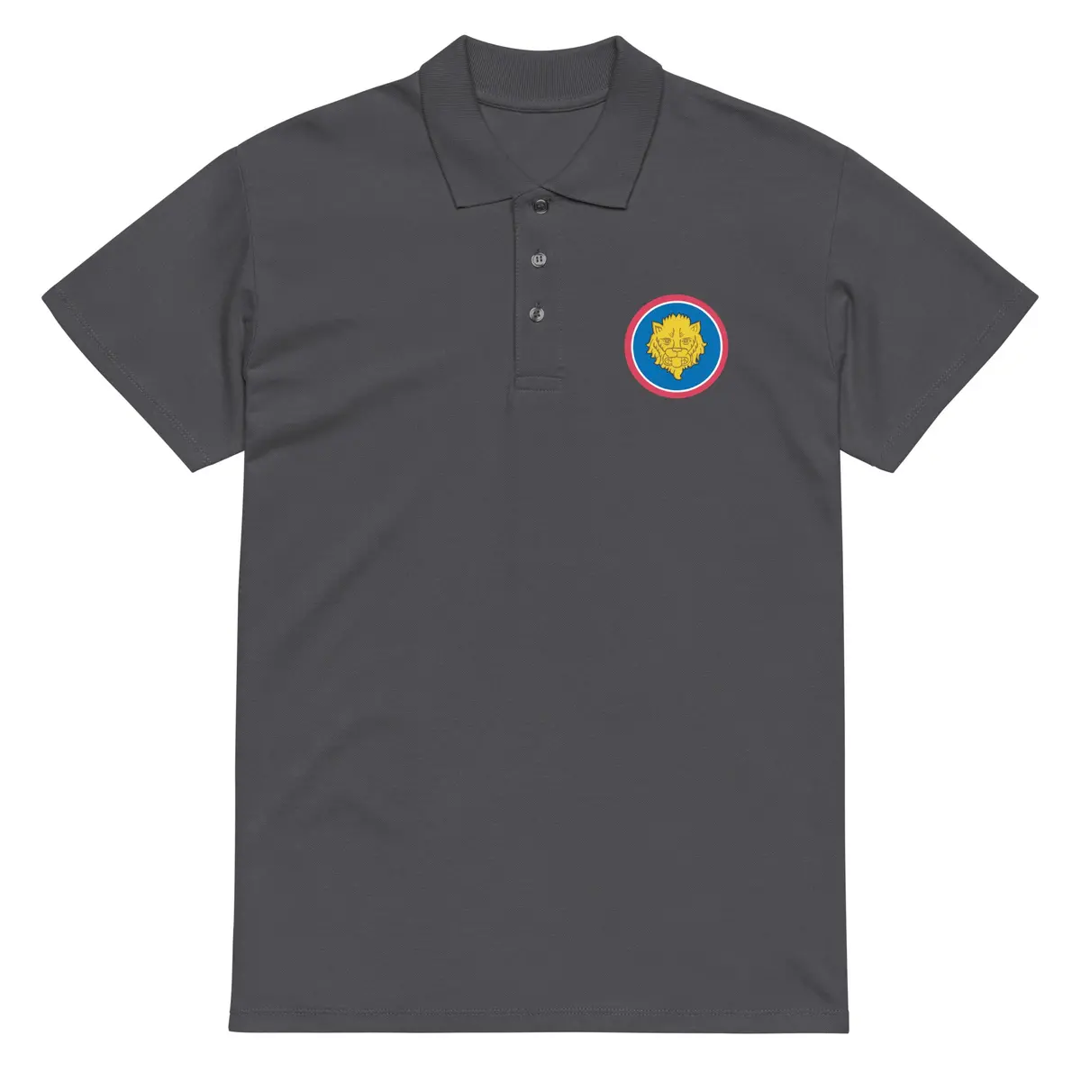 Premium Pique Polo Shirt Featuring 106th Infantry Division Shoulder Sleeve Insignia - Image 7