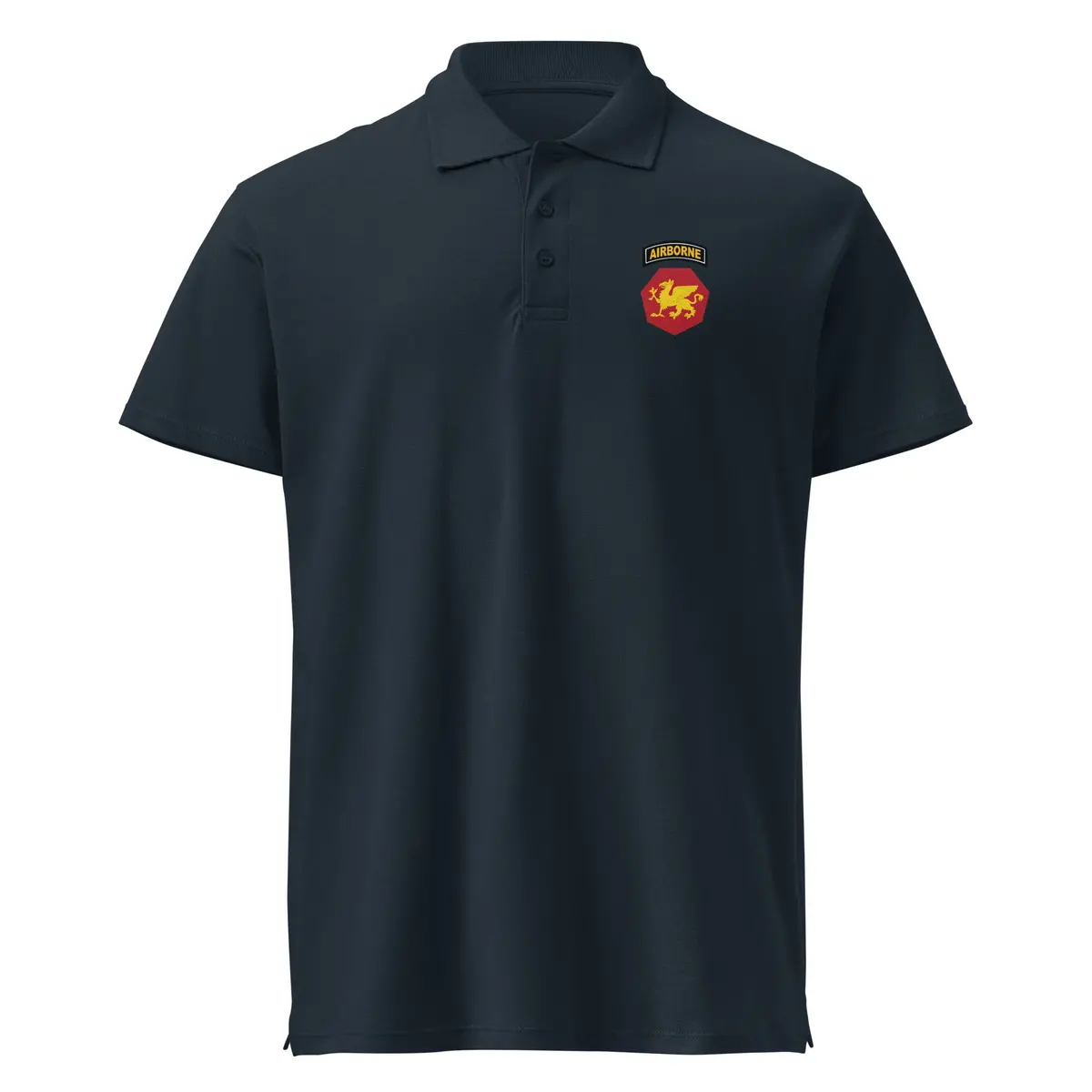 Premium Pique Polo Shirt Ssi - 108Th Airborne Division (1946-1952) X 300 9