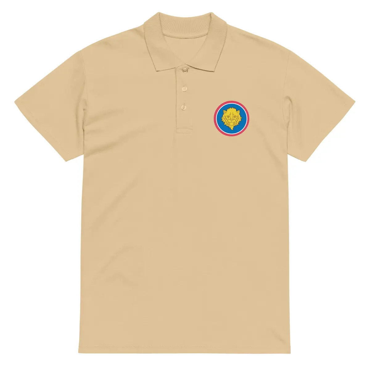 Premium Pique Polo Shirt Featuring 106th Infantry Division Shoulder Sleeve Insignia - Image 11