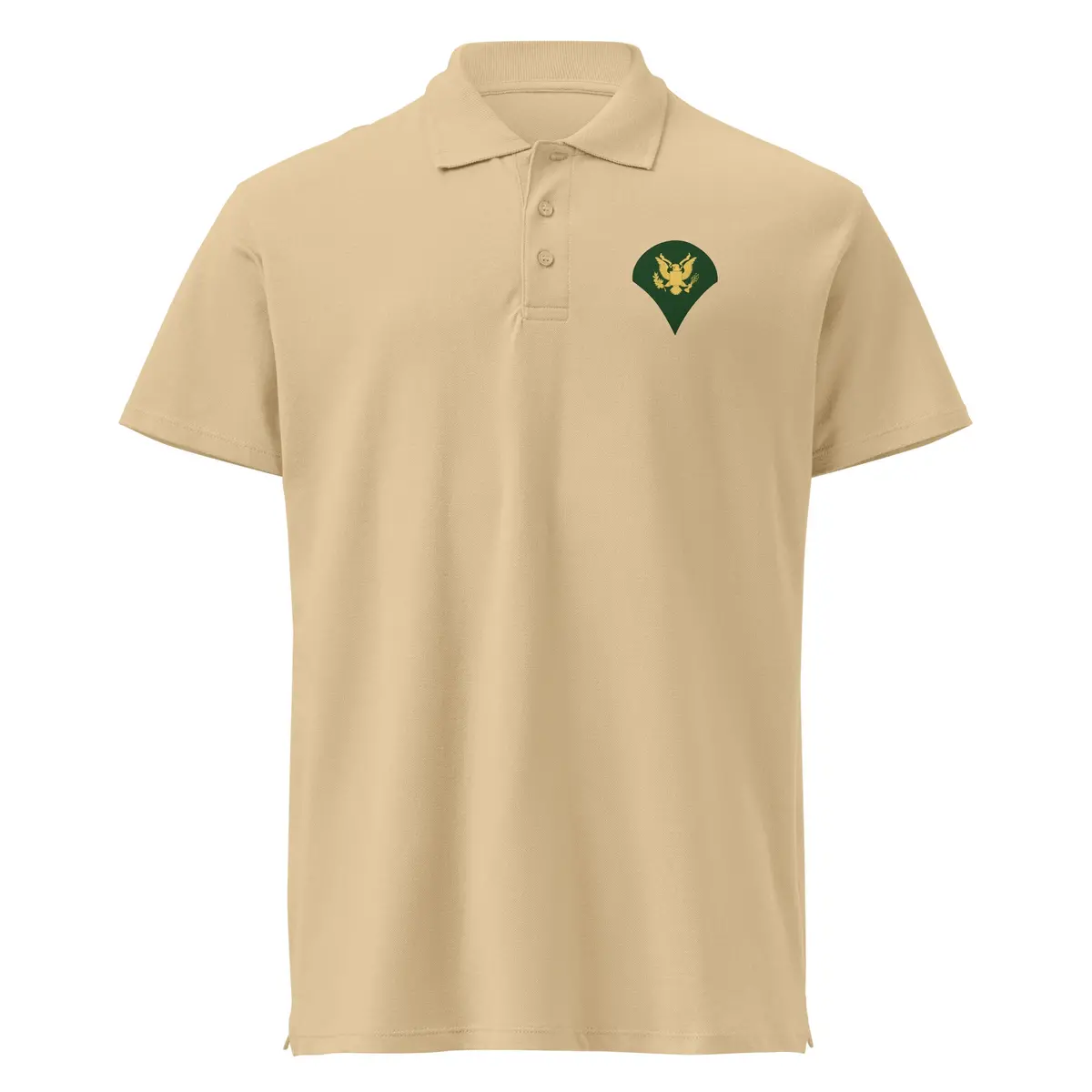 High-Performance Pique Polo Shirt Designed for U.S. Army Specialists (E-4/SP4) - Image 11
