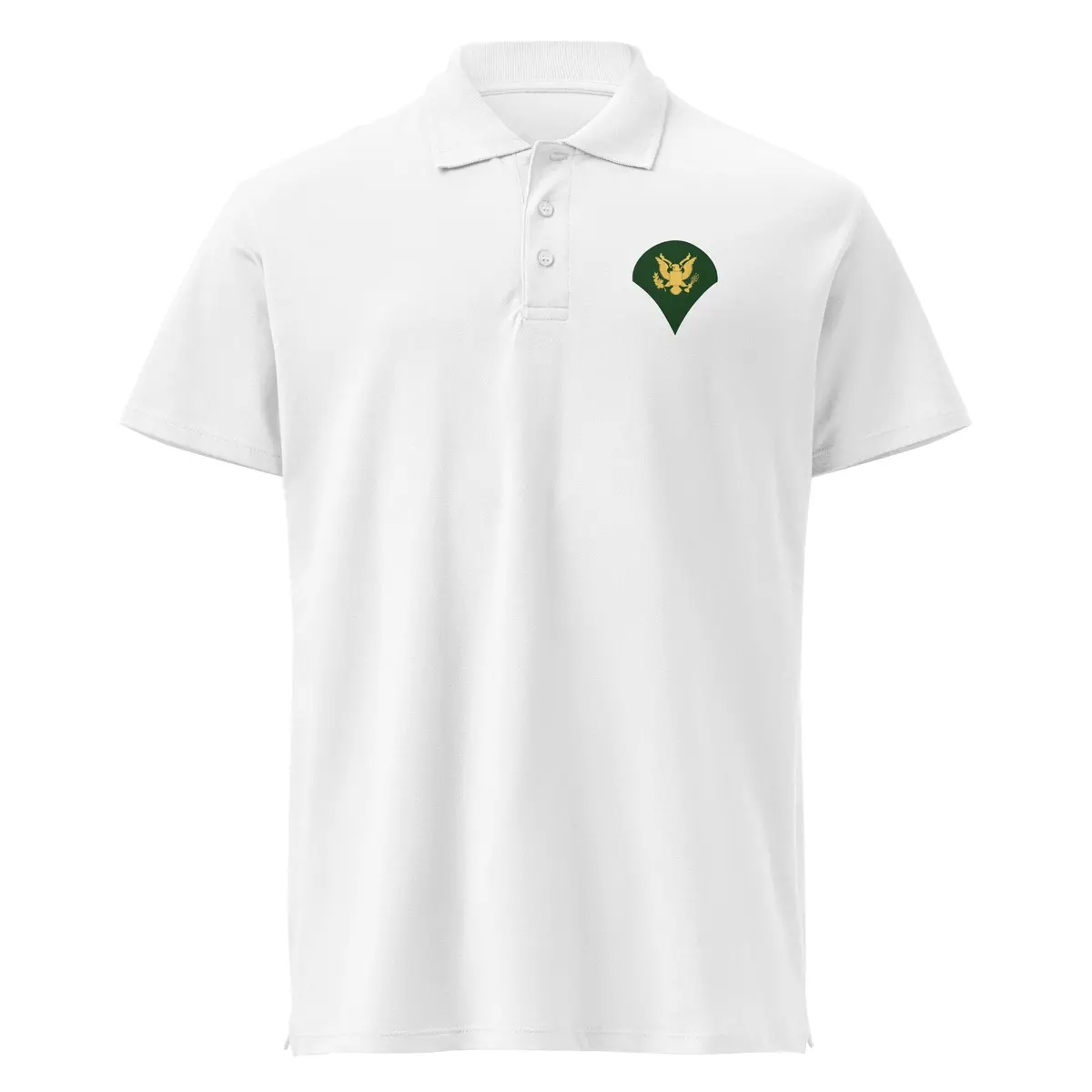 High-Performance Pique Polo Shirt Designed for U.S. Army Specialists (E-4/SP4) - Image 13