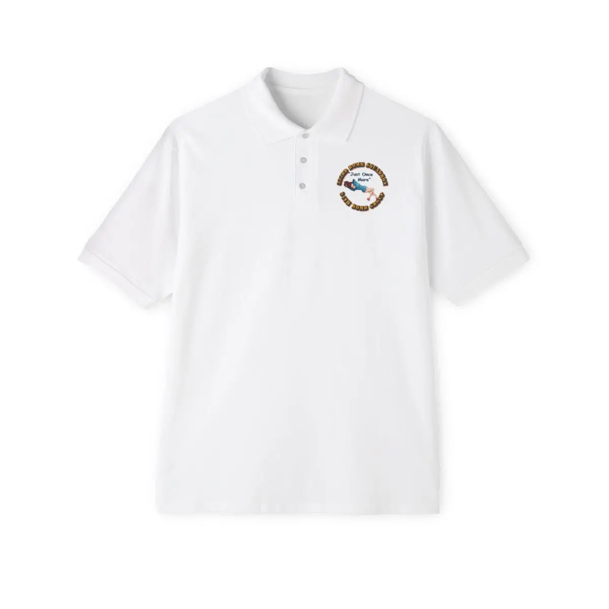 Men's Piqué Polo - Aac - 333Bs - 94Bg - Just Once More 4