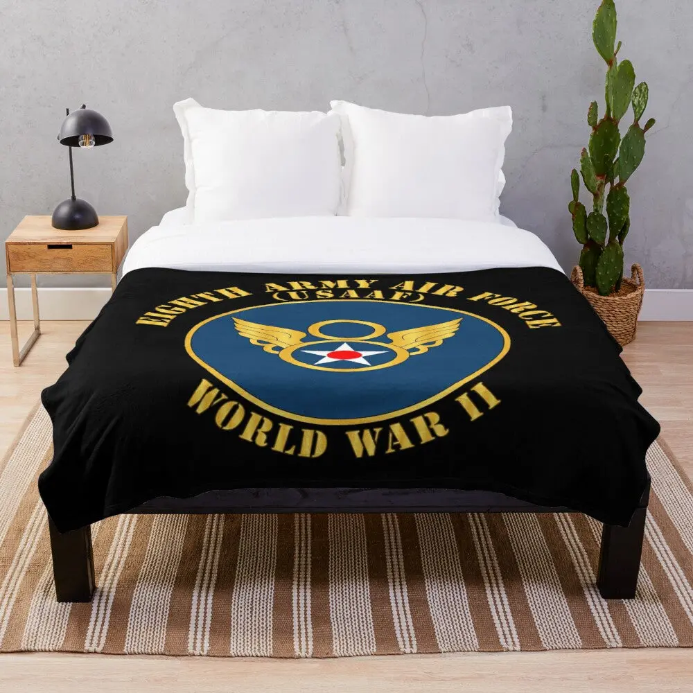 Aac - 8Th Air Force - Wwii - Usaaf X 300 Throw Blanket 1