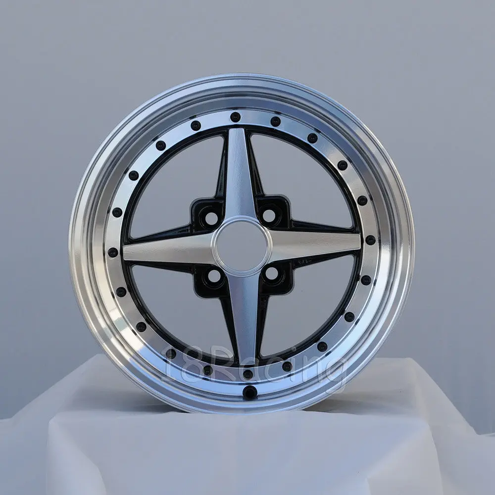 Rota Wheels Zero Plus 1570 4X100 35 67.1 Full Polish Black 1