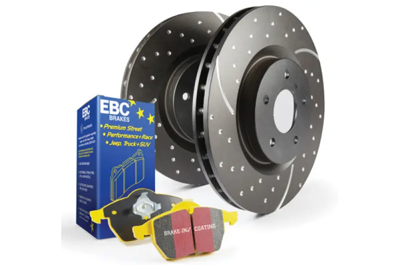 Stage 5 Brake Upgrade Kit – Ebc Yellowstuff Pads + Gd Drilled & Slotted Rotors 1