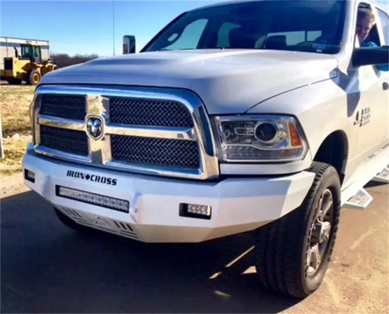 Iron Cross 06-09 Dodge Ram 2500/3500 Low Profile Front Bumper - Gloss Black 1