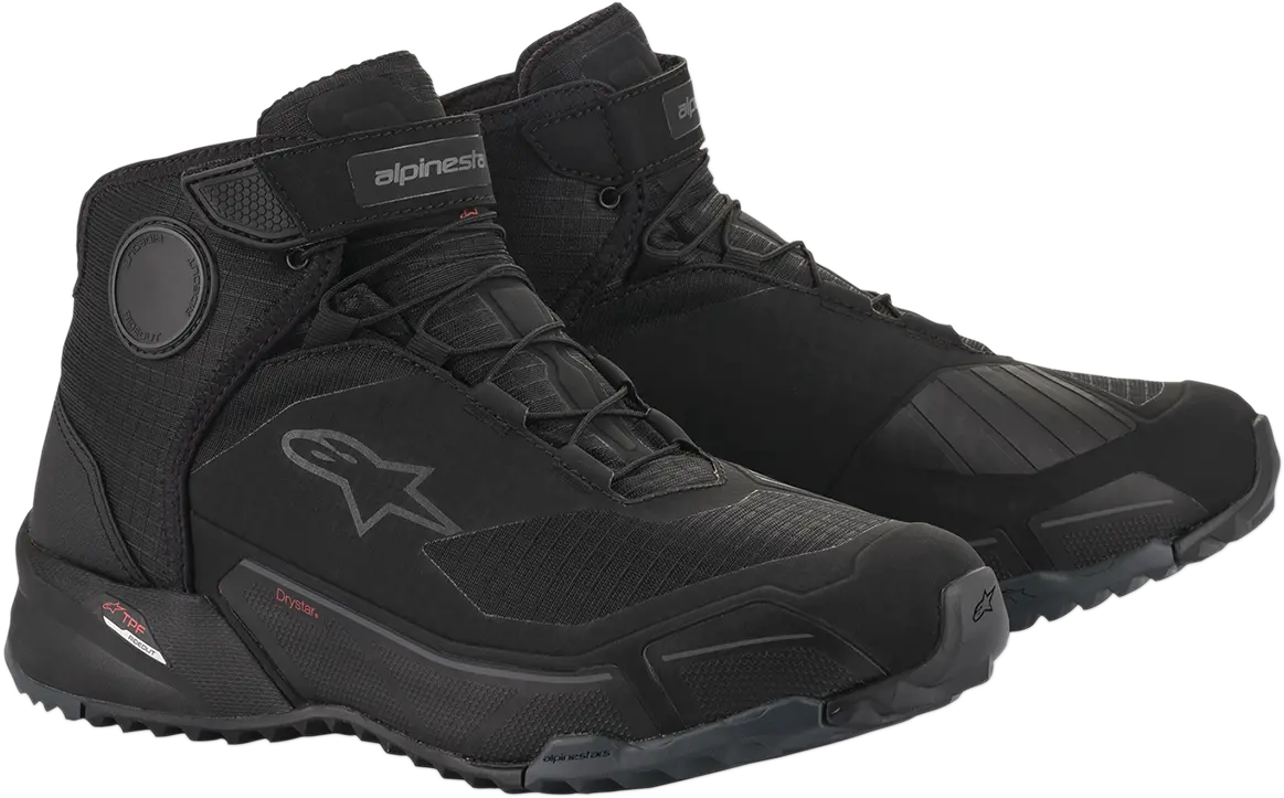 Alpinestars Cr-X Drystar Motorcycle Shoes – Black, Us Size 13 (Model 2611820110013) 1
