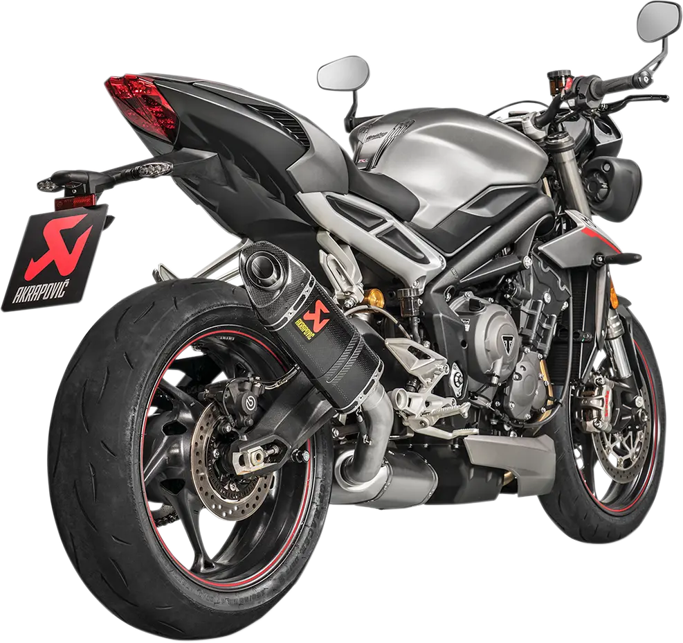 Akrapovič Carbon Fiber Slip-On Muffler – S-T7So1-Hapc Model 1