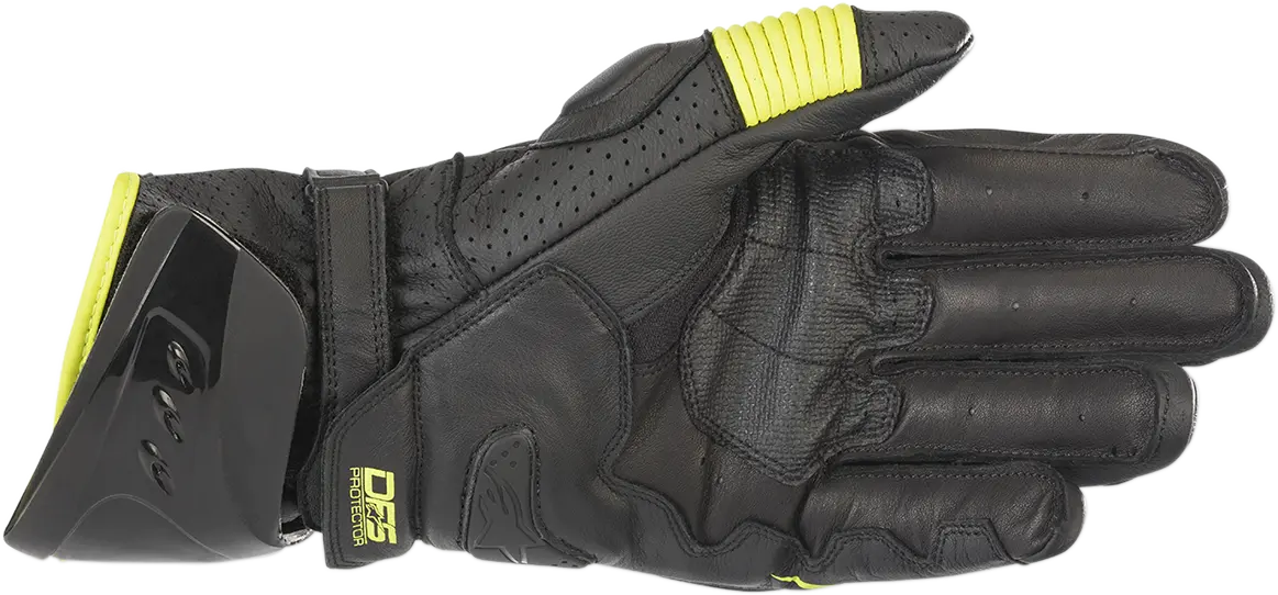 Alpinestars Gp Pro R3 Racing Gloves – Black/Yellow, Medium Fit (Model 3556719-155-M) 1