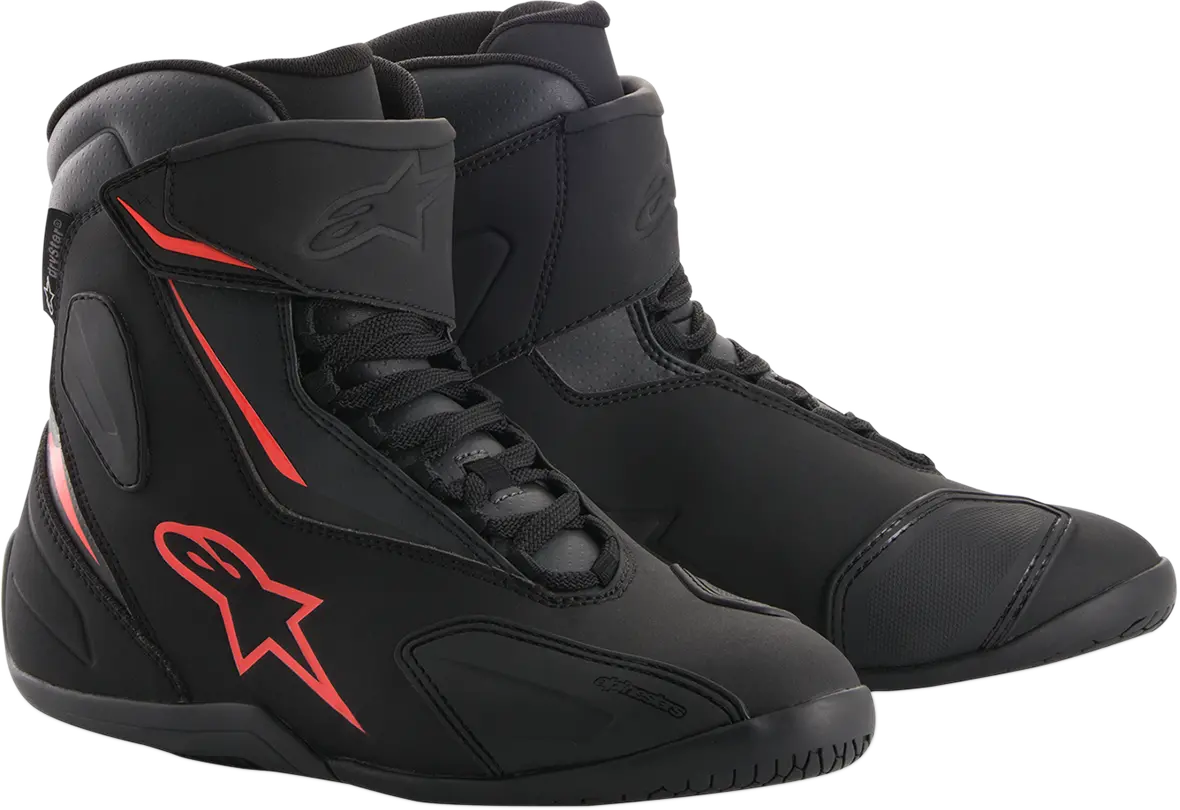 Alpinestars Fastback V2 Motorcycle Shoes – Black And Red, Size Us 9 1