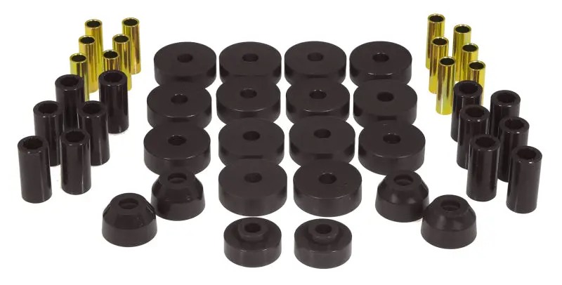 Prothane Complete Suspension Bushing Kit For Jeep Cj5/Cj7 – Black Rubber Components 1
