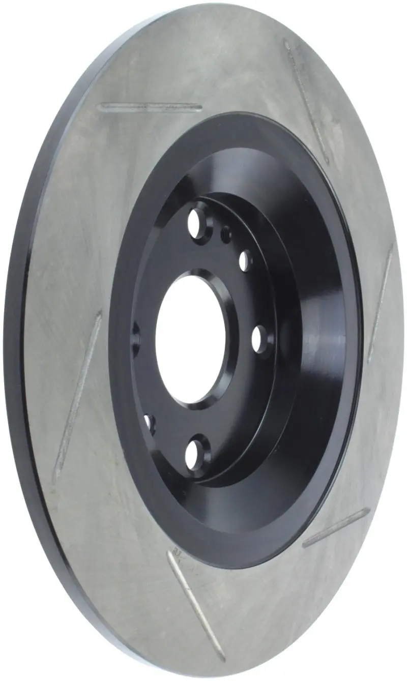 Stoptech Power Slot 01-05 Mazda Miata Sport Suspension/Turbo Sportstop Slotted Rear Right Rotor 1