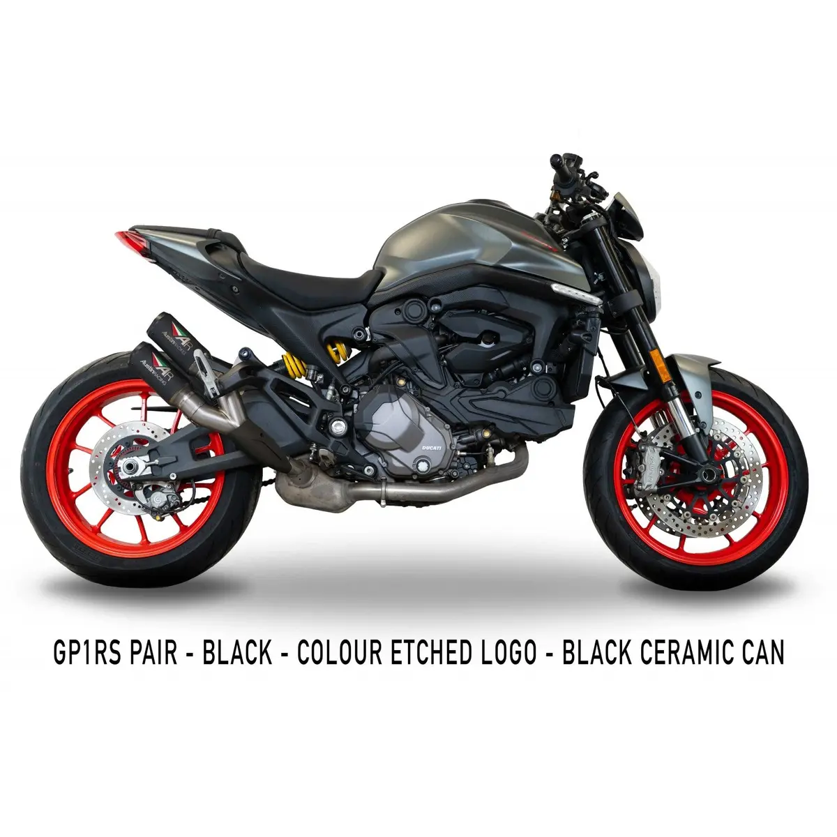 Austin Racing Gp1Rs Slip-On Exhaust For 2021+ Ducati Monster Models 1