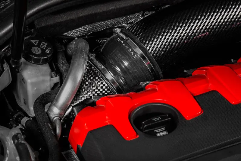 Eventuri Carbon Fiber Turbo Inlet For Audi Rs3 & Tt Rs Gen 2 (Lhd), Flangeless Design 1