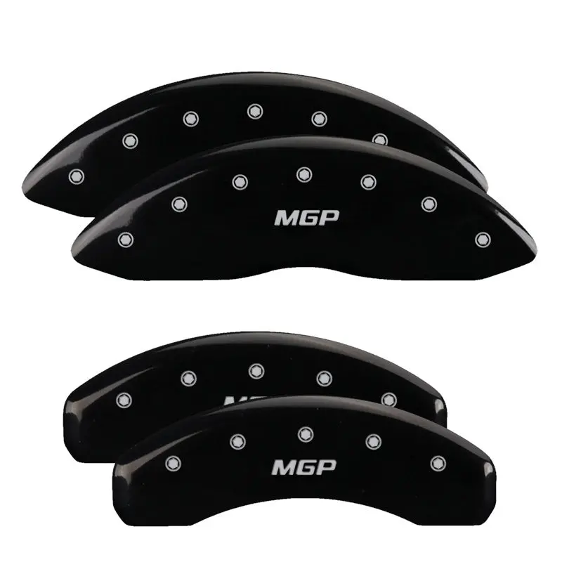 Mgp Engraved Caliper Covers For 2017 Tesla Model S – Black Finish With Silver Lettering 1