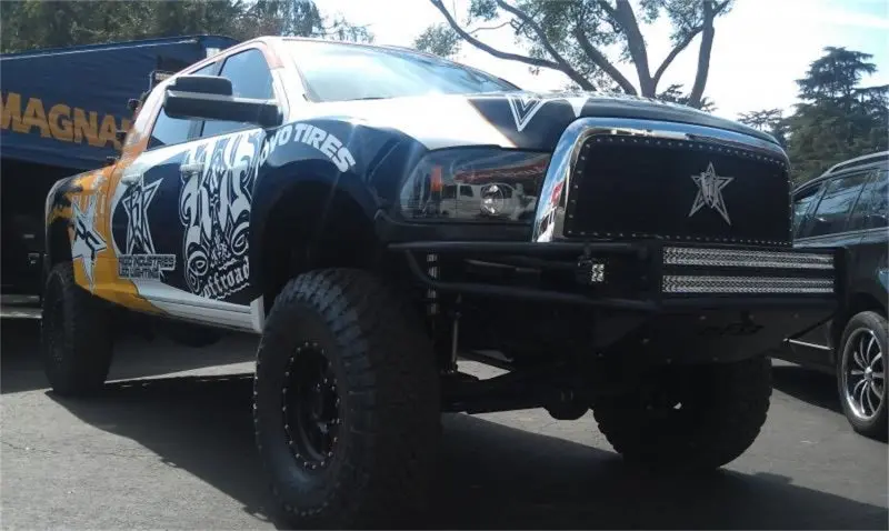 N-Fab Rsp Gloss Black Front Bumper – Direct-Fit Led Mounting For 2002–2008 Dodge Ram 1500 1