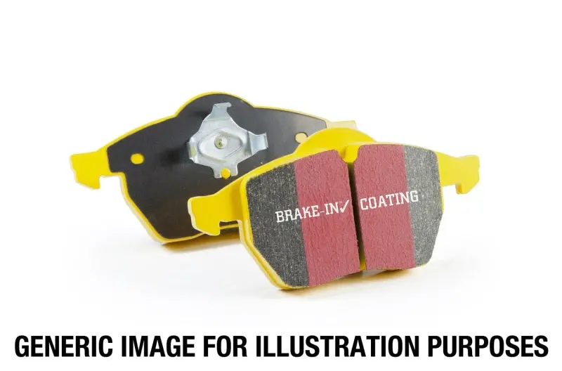 Ebc Yellowstuff Rear Brake Pads For 2016–2018 Honda Civic 1