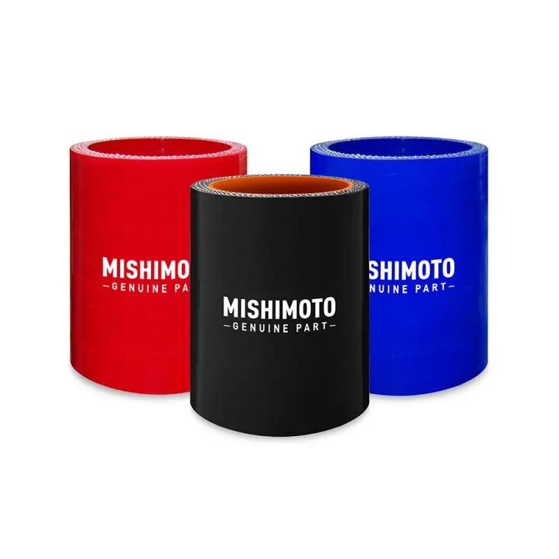 Mishimoto 4-Inch Straight Silicone Coupler – Reinforced Black Construction 1