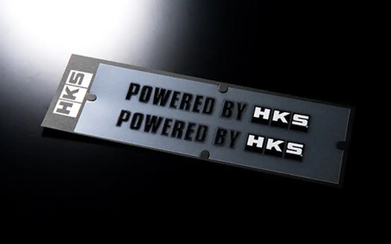 Hks Hks Sticker Powered By Hks W200 Black 1