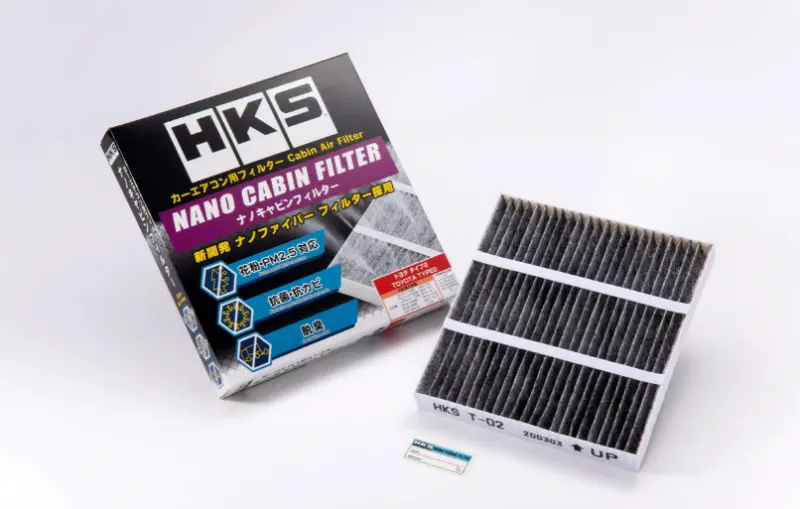 Hks Nano Cabin Air Filter For Toyota Vehicles (Type 2 Fitment) 1