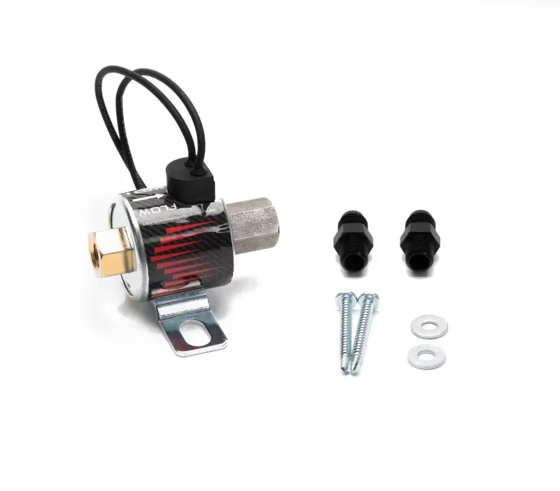 Snow Performance High-Flow Water Injection Solenoid – Upgraded 4An Fittings For 4An Ss Braided Line Systems 1