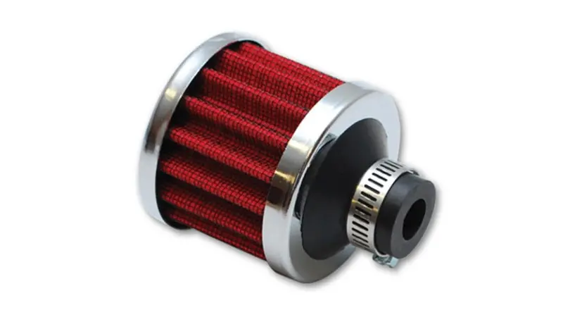 Vibrant Crankcase Breather Filter – 55Mm Od Cone, 68Mm Height, 25Mm Id, Chrome Cap 1