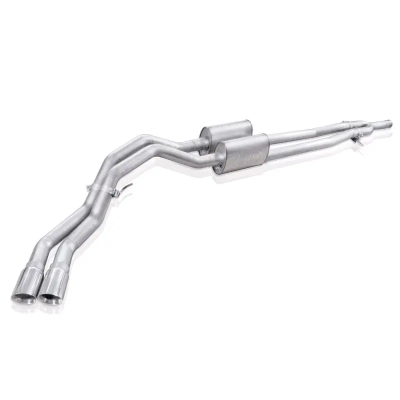 Stainless Works Y-Pipe Exhaust Component – Passenger-Side Rear Tire Exit, For 2007–2016 Chevy Silverado/Gmc Sierra 5.3L/6.2L 1