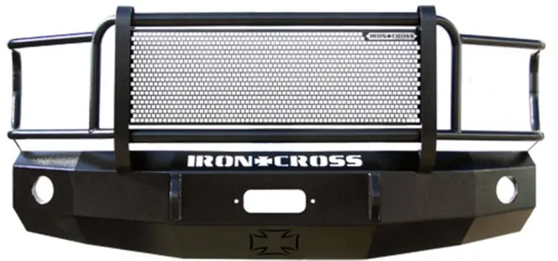 Iron Cross Heavy-Duty Grill Guard – Primer-Finished Front Bumper For 2014–2016 Chevrolet Silverado 1500 1