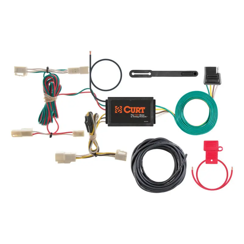 Curt Custom Wiring Harness For 2004–2006 Lexus Rx350 – 4-Way Flat Trailer Connector 1