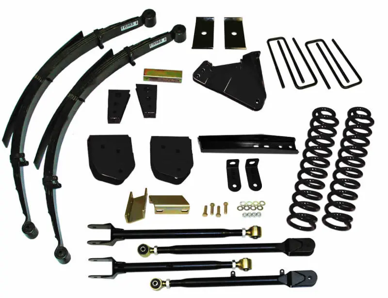 Skyjacker 4-Inch Lift System For 2011 Ford F-250 Super Duty 4Wd Diesel With Load-Leveling Kit 1